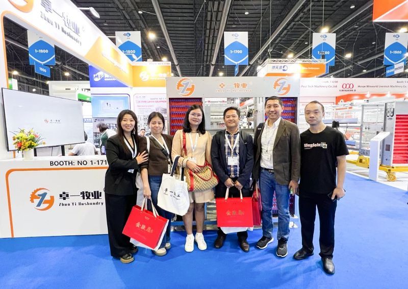 泰國VIV Asia 2025盛大開幕，卓一牧業與全球伙伴共探行業未來！